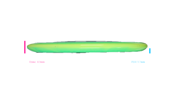 Innova 2026 Kona Montgomery Tour Series MetalFlake Halo Champion Mako3 Midrange Profile View