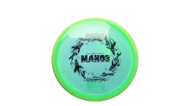 Innova 2026 Kona Montgomery Tour Series MetalFlake Halo Champion Mako3 Midrange Front View