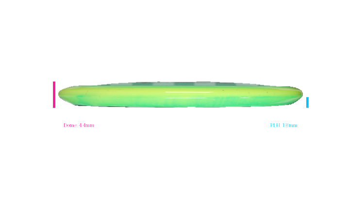 Innova 2026 Kona Montgomery Tour Series MetalFlake Halo Champion Mako3 Midrange Profile View