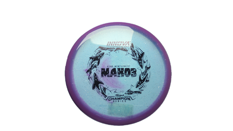 Innova 2026 Kona Montgomery Tour Series MetalFlake Halo Champion Mako3 Midrange Front View