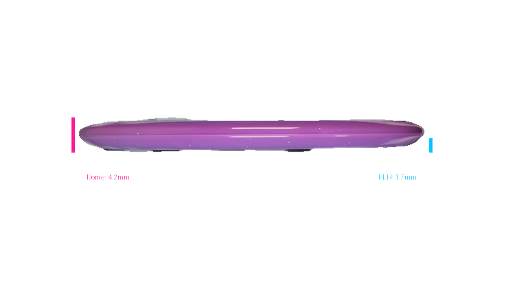 Innova 2026 Kona Montgomery Tour Series MetalFlake Halo Champion Mako3 Midrange Profile View