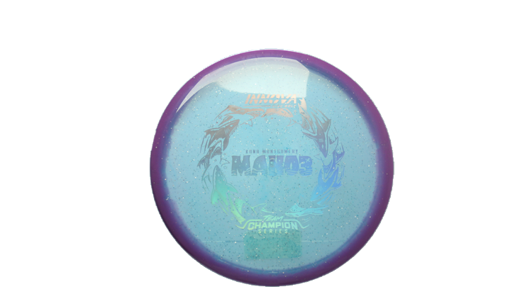 Innova 2026 Kona Montgomery Tour Series MetalFlake Halo Champion Mako3 Midrange Front View