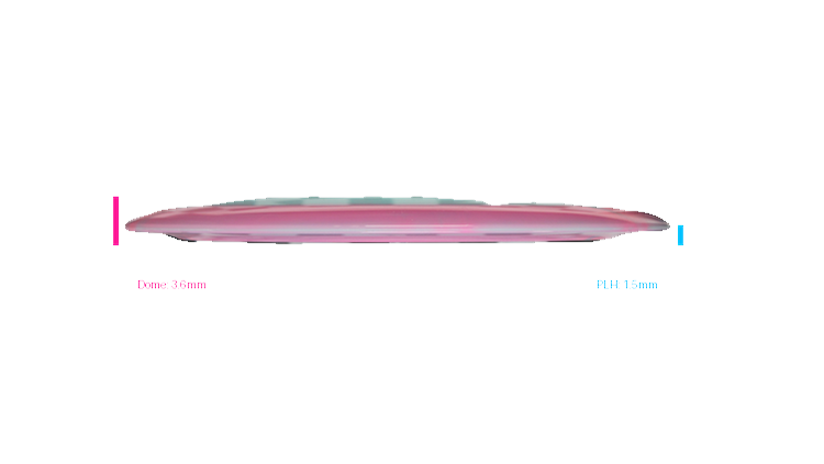 Innova 2026 Juliana Korver Tour Series Proto Glow Halo Star Tern Distance Driver Profile View
