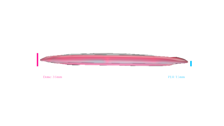 Innova 2026 Juliana Korver Tour Series Proto Glow Halo Star Tern Distance Driver Profile View