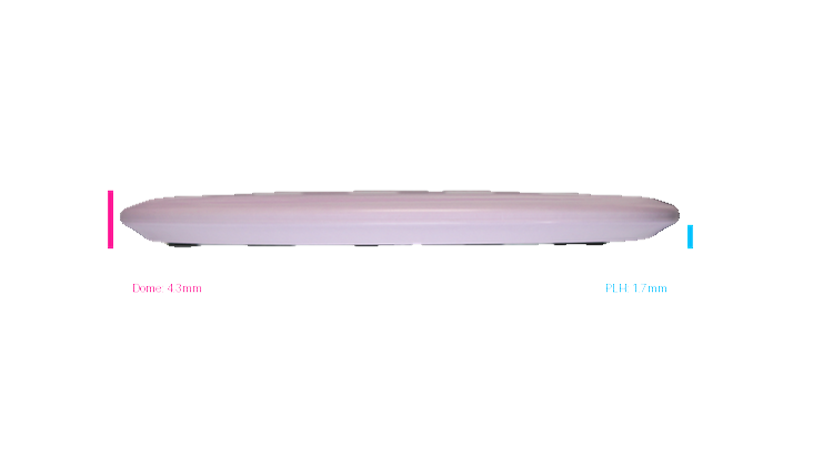 Discmania 2026 Echo Valley Open Flex 2 Swirl P-Line MD3 Midrange Profile View