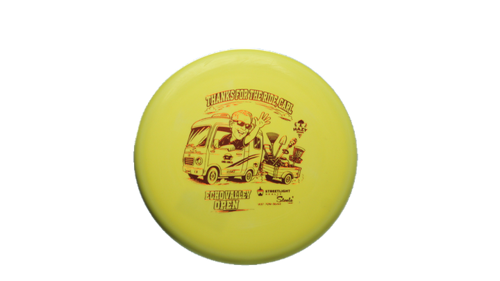 Dynamic Discs 2026 Echo Valley Open Classic Blend Lemon Scented Judge Putter Front View