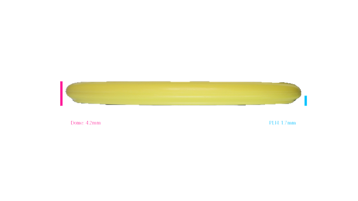 Dynamic Discs 2026 Echo Valley Open Classic Blend Lemon Scented Judge Putter Profile View