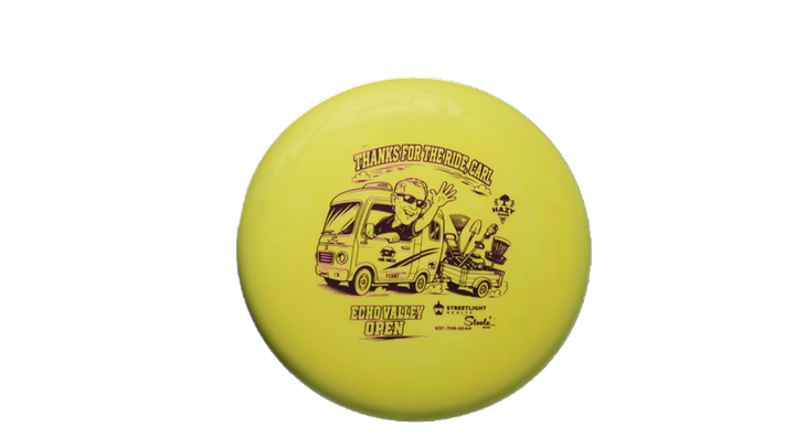 Dynamic Discs 2026 Echo Valley Open Classic Blend Lemon Scented Judge Putter Front View