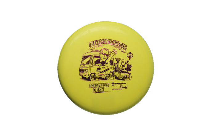 Dynamic Discs 2026 Echo Valley Open Classic Blend Lemon Scented Judge Putter