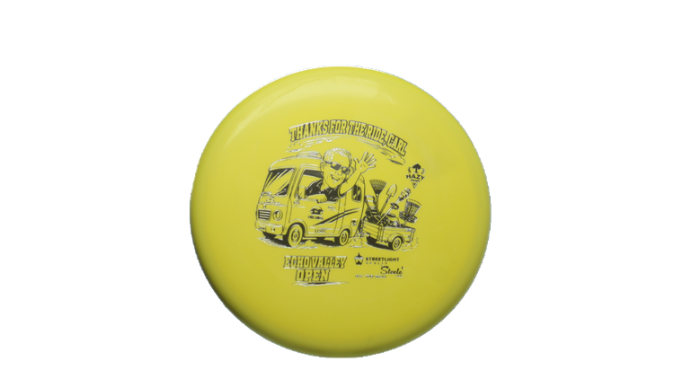 Dynamic Discs 2026 Echo Valley Open Classic Blend Lemon Scented Judge Putter Front View