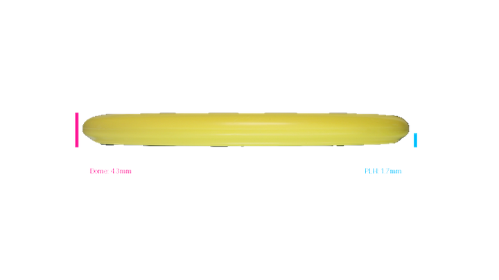 Dynamic Discs 2026 Echo Valley Open Classic Blend Lemon Scented Judge Putter Profile View