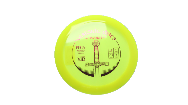 Westside Discs VIP Sword Distance Driver Front View