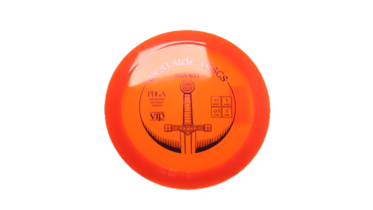 Westside Discs VIP Sword Distance Driver Front View