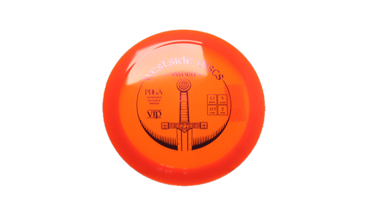 Westside Discs VIP Sword Distance Driver Front View