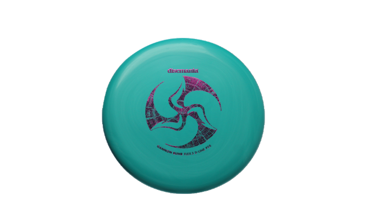 Discmania Gannon Buhr Huk Lab Collaboration Flex 3 D-Line P2X Putter Front View