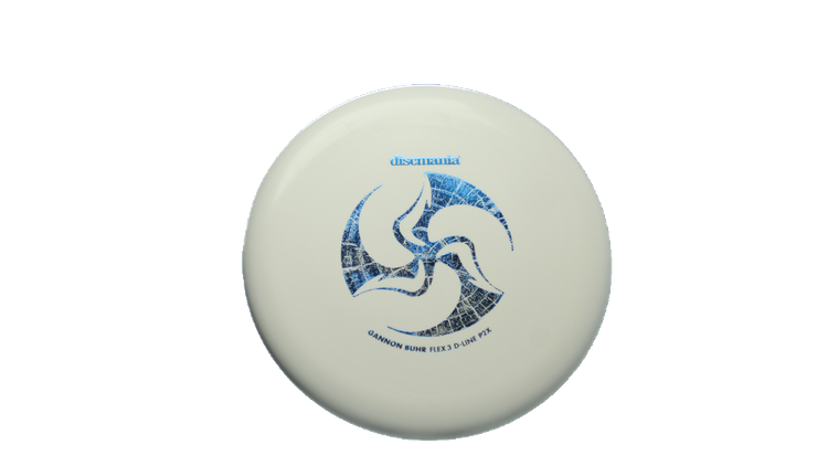Discmania Gannon Buhr Huk Lab Collaboration Flex 3 D-Line P2X Putter Front View