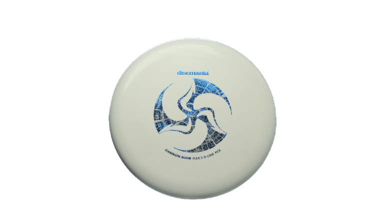 Discmania Gannon Buhr Huk Lab Collaboration Flex 3 D-Line P2X Putter Front View