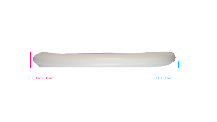 Discmania Gannon Buhr Huk Lab Collaboration Flex 3 D-Line P2X Putter Profile View