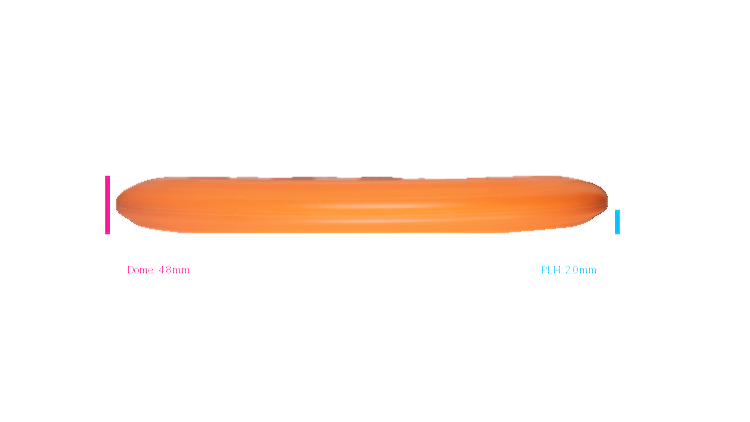 Discmania Flex 2 P-Line P1X Putter Profile View