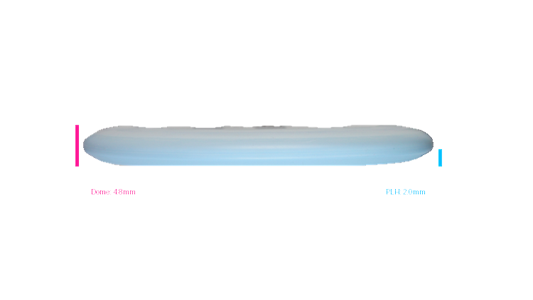 Discmania Flex 2 P-Line P1X Putter Profile View