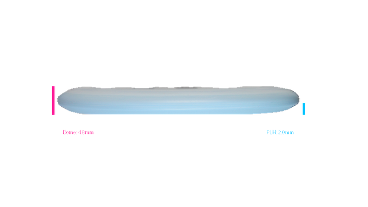 Discmania Flex 2 P-Line P1X Putter Profile View