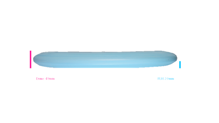 Discmania Flex 2 P-Line P1X Putter Profile View