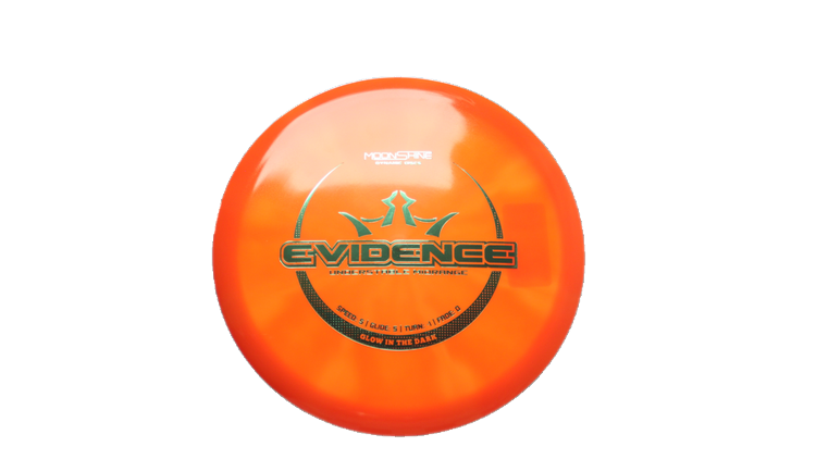 Dynamic Discs Lucid Burst Moonshine Evidence Midrange Front View