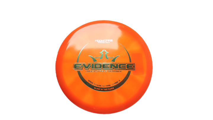Dynamic Discs Lucid Burst Moonshine Evidence Midrange Front View