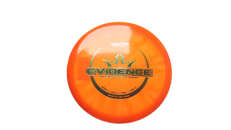 Dynamic Discs Lucid Burst Moonshine Evidence Midrange Front View