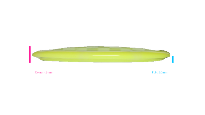 Dynamic Discs Lucid Burst Moonshine Evidence Midrange Profile View