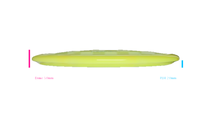 Dynamic Discs Lucid Burst Moonshine Evidence Midrange Profile View