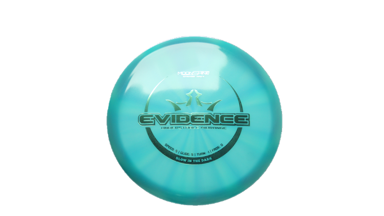 Dynamic Discs Lucid Burst Moonshine Evidence Midrange Front View