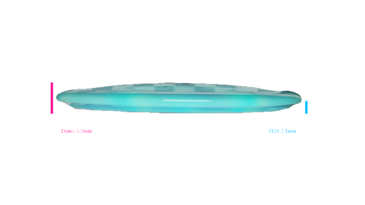 Dynamic Discs Lucid Burst Moonshine Evidence Midrange Profile View