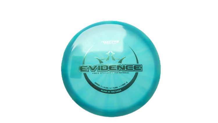 Dynamic Discs Lucid Burst Moonshine Evidence Midrange Front View
