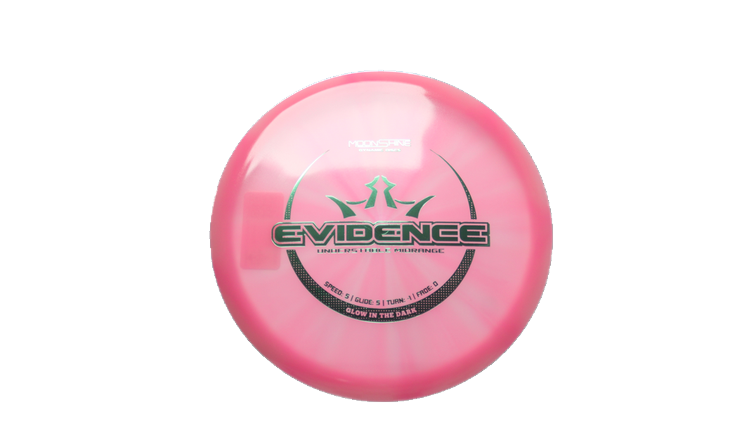 Dynamic Discs Lucid Burst Moonshine Evidence Midrange Front View