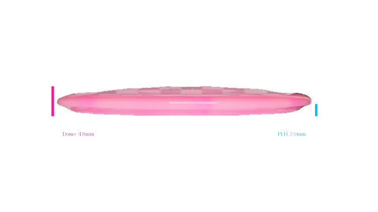 Dynamic Discs Lucid Burst Moonshine Evidence Midrange Profile View