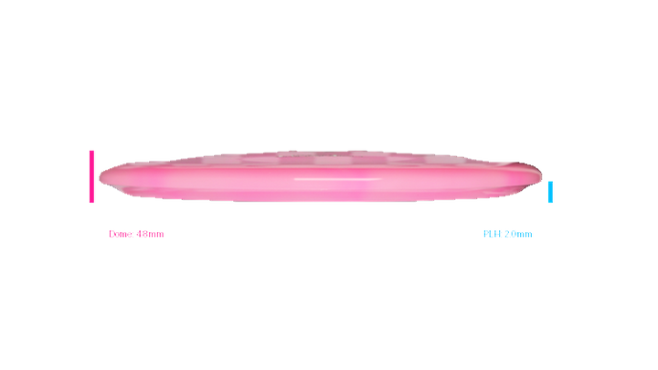 Dynamic Discs Lucid Burst Moonshine Evidence Midrange Profile View