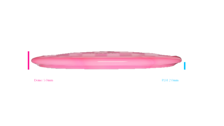 Dynamic Discs Lucid Burst Moonshine Evidence Midrange Profile View