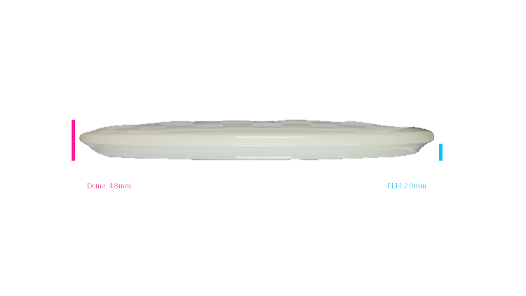 Kastaplast 2026 Gavin Phillips Tour Series K1 Hard Glow Nord Midrange Profile View
