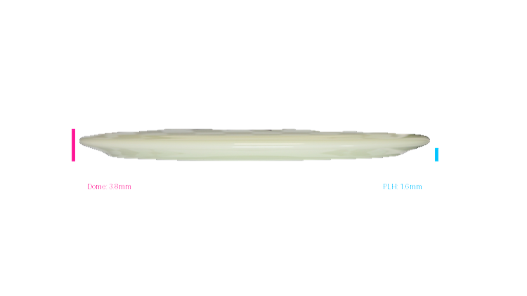 Kastaplast 2026 Fritiof Fagergren Tour Series K1 Hard Glow Stal Fairway Driver Profile View