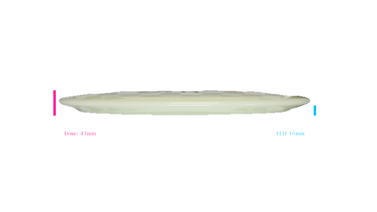 Kastaplast 2026 Fritiof Fagergren Tour Series K1 Hard Glow Stal Fairway Driver Profile View