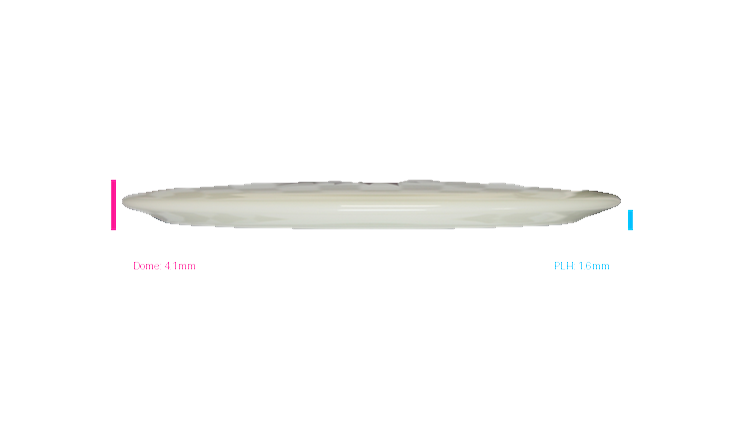 Kastaplast 2026 Fritiof Fagergren Tour Series K1 Hard Glow Stal Fairway Driver Profile View