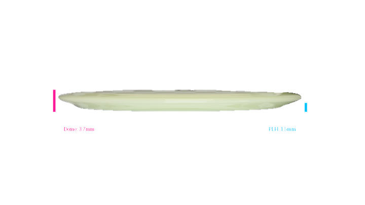 Kastaplast 2026 Fritiof Fagergren Tour Series K1 Hard Glow Stal Fairway Driver Profile View