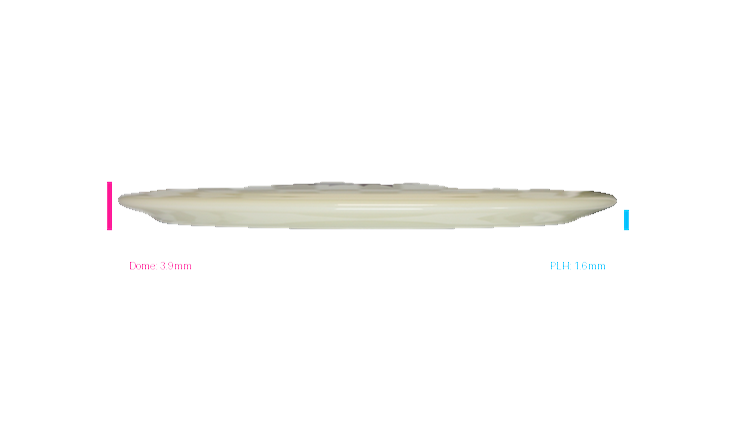 Kastaplast 2026 Fritiof Fagergren Tour Series K1 Hard Glow Stal Fairway Driver Profile View