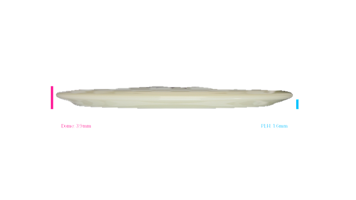 Kastaplast 2026 Fritiof Fagergren Tour Series K1 Hard Glow Stal Fairway Driver Profile View
