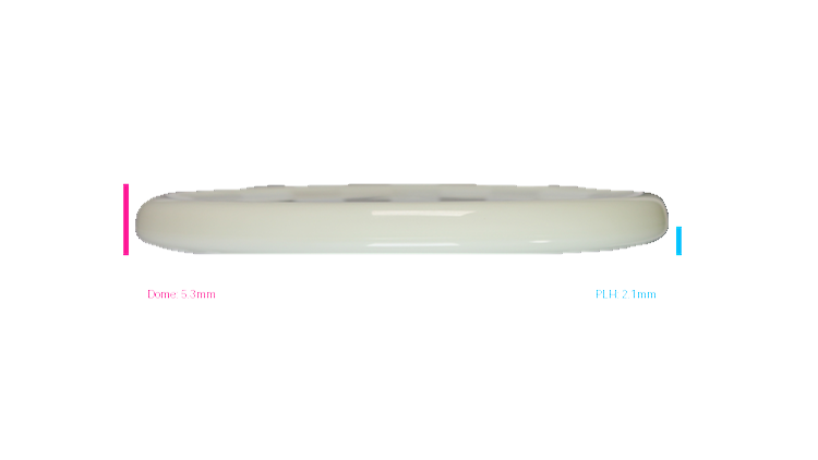 Kastaplast 2026 Braeden Sides Tour Series K1 Hard Glow Berg X Putter Profile View
