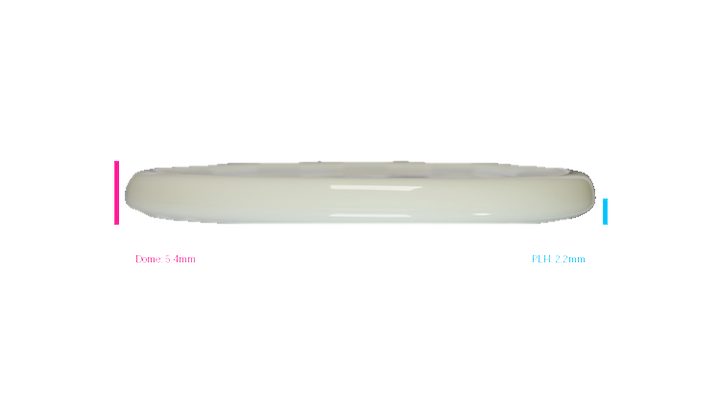 Kastaplast 2026 Braeden Sides Tour Series K1 Hard Glow Berg X Putter Profile View