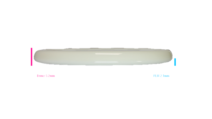Kastaplast 2026 Braeden Sides Tour Series K1 Hard Glow Berg X Putter Profile View