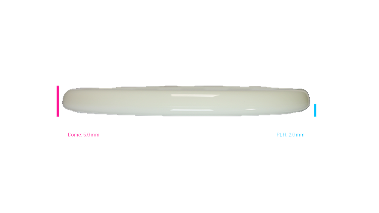 Kastaplast 2026 Braeden Sides Tour Series K1 Hard Glow Berg X Putter Profile View