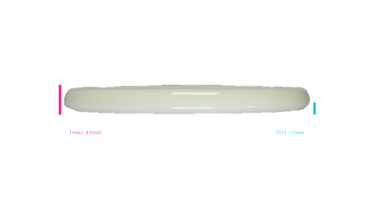 Kastaplast 2026 Braeden Sides Tour Series K1 Hard Glow Berg X Putter Profile View